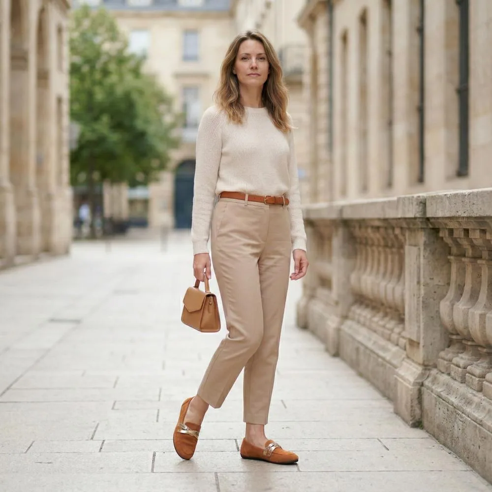 Женские мокасины ZAQQ QERP Cognac (коньячный цвет), фото 13