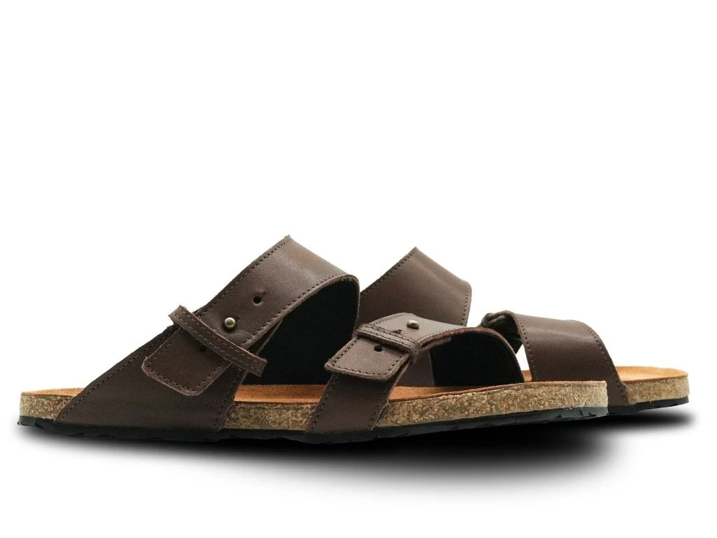 Шлёпанцы Aylla Challaku SOFT (женские) — коричневый, фото 4