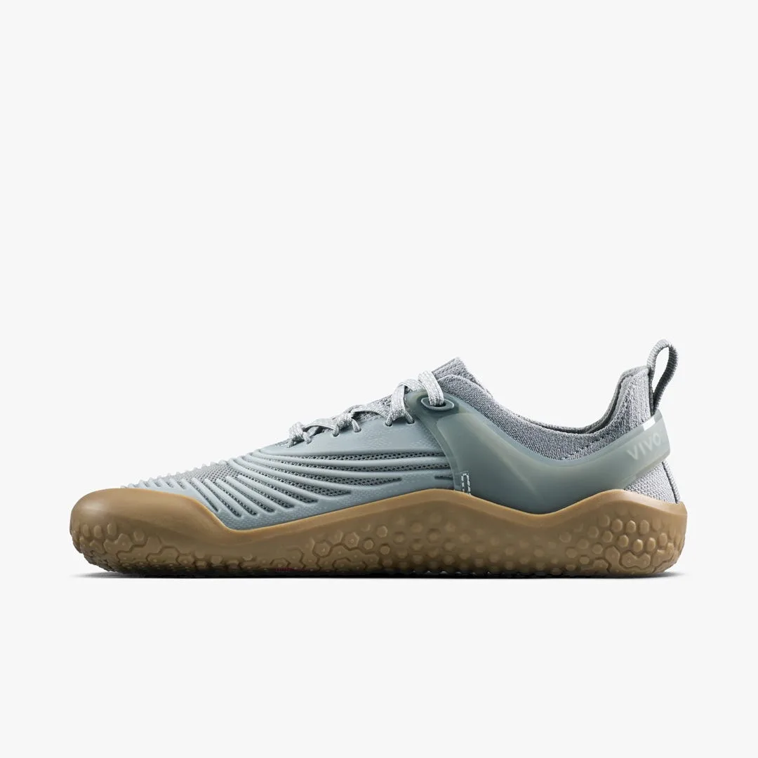 Кроссовки Vivobarefoot Motus Strength II — женская модель, серый, фото 2