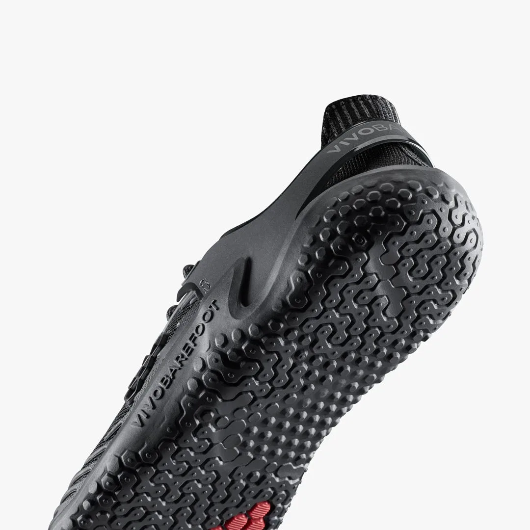 Кроссовки Vivobarefoot Motus Strength II — женская модель, чёрный, фото 6