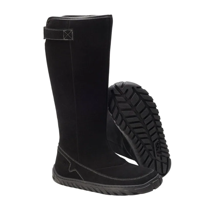 Женские ботинки ZAQQ QRAFT Black Waterproof (чёрный цвет)