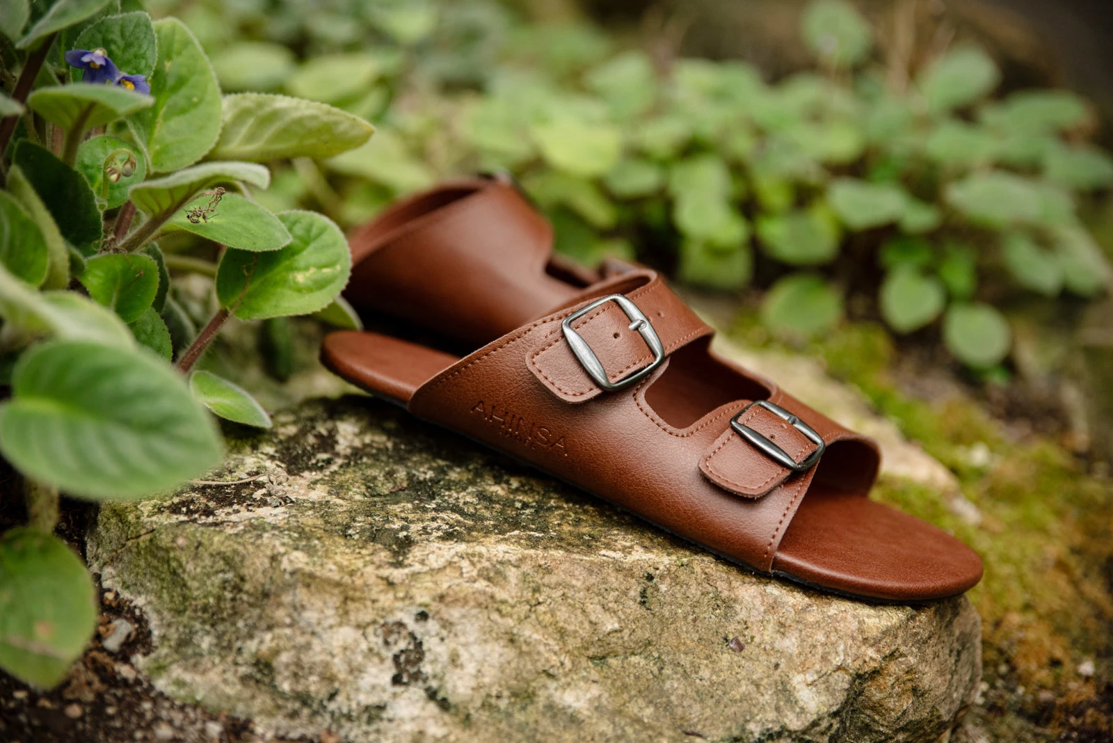 Шлёпанцы Ahinsa Barefoot — коричневый, фото 15