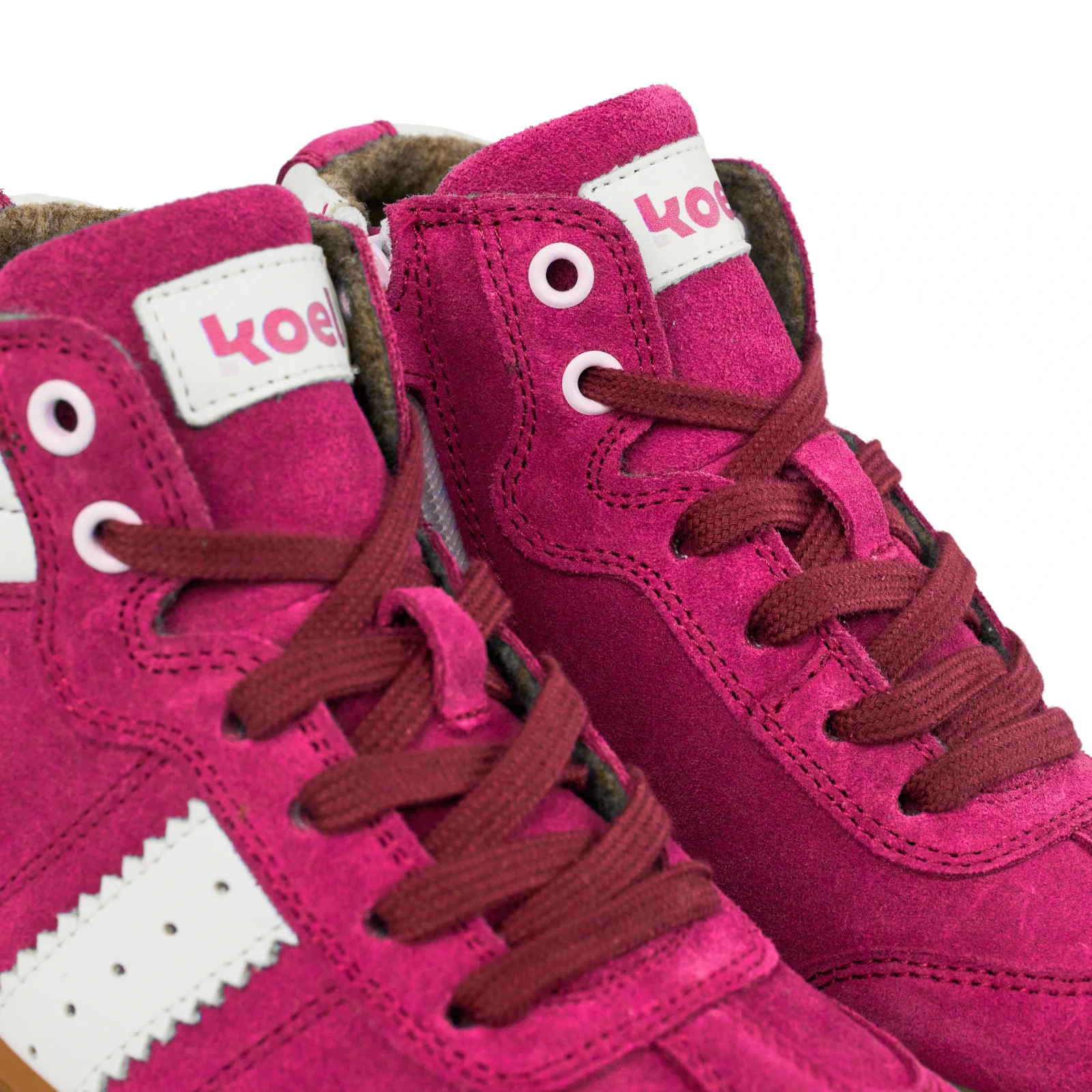 Кроссовки Koel DREW Felt — фуксия, фото 4
