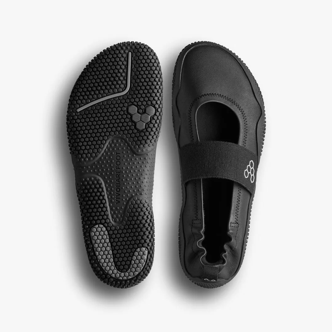 Балетки Vivobarefoot Motus Studio Ballet — женская модель, чёрный, фото 2