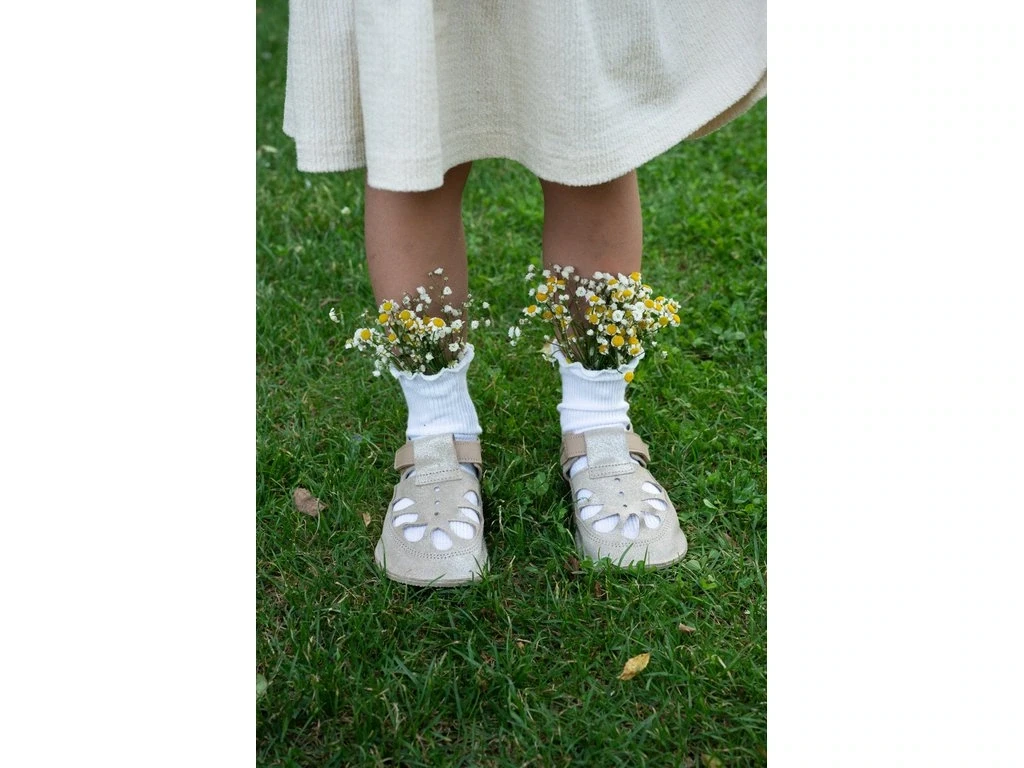 Сандалии Baby Bare Summer Perforation — бежевый, золотистый (детские)