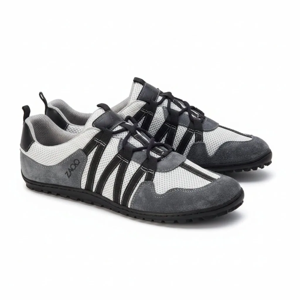 Мужские кроссовки ZAQQ RIQ Grey (серый цвет)