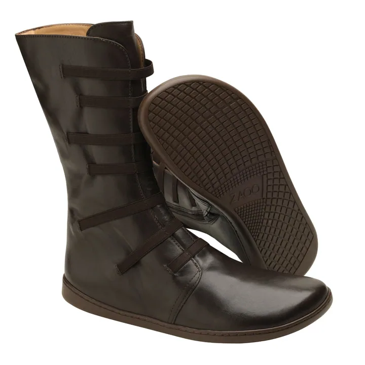 Женские ботинки ZAQQ ATTRAQT Stretch Nappa Brown (коричневый цвет), фото 2