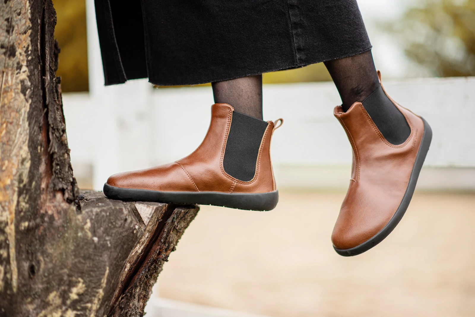 Ботинки Ahinsa Chelsea 2.0 Barefoot — коричневый, фото 13