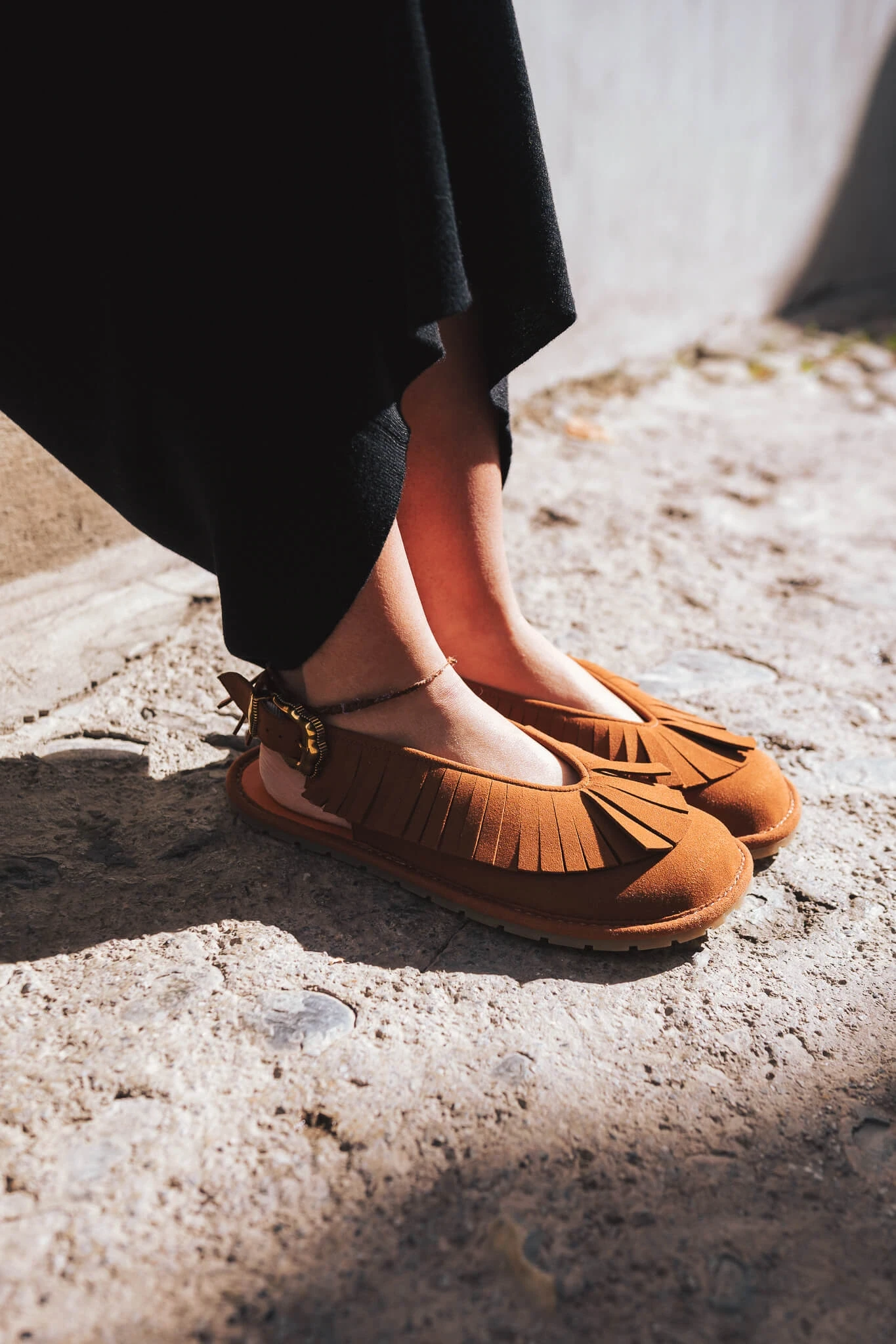 Босоногие балетки Sambas the bambas Jara — коричневые, фото 7