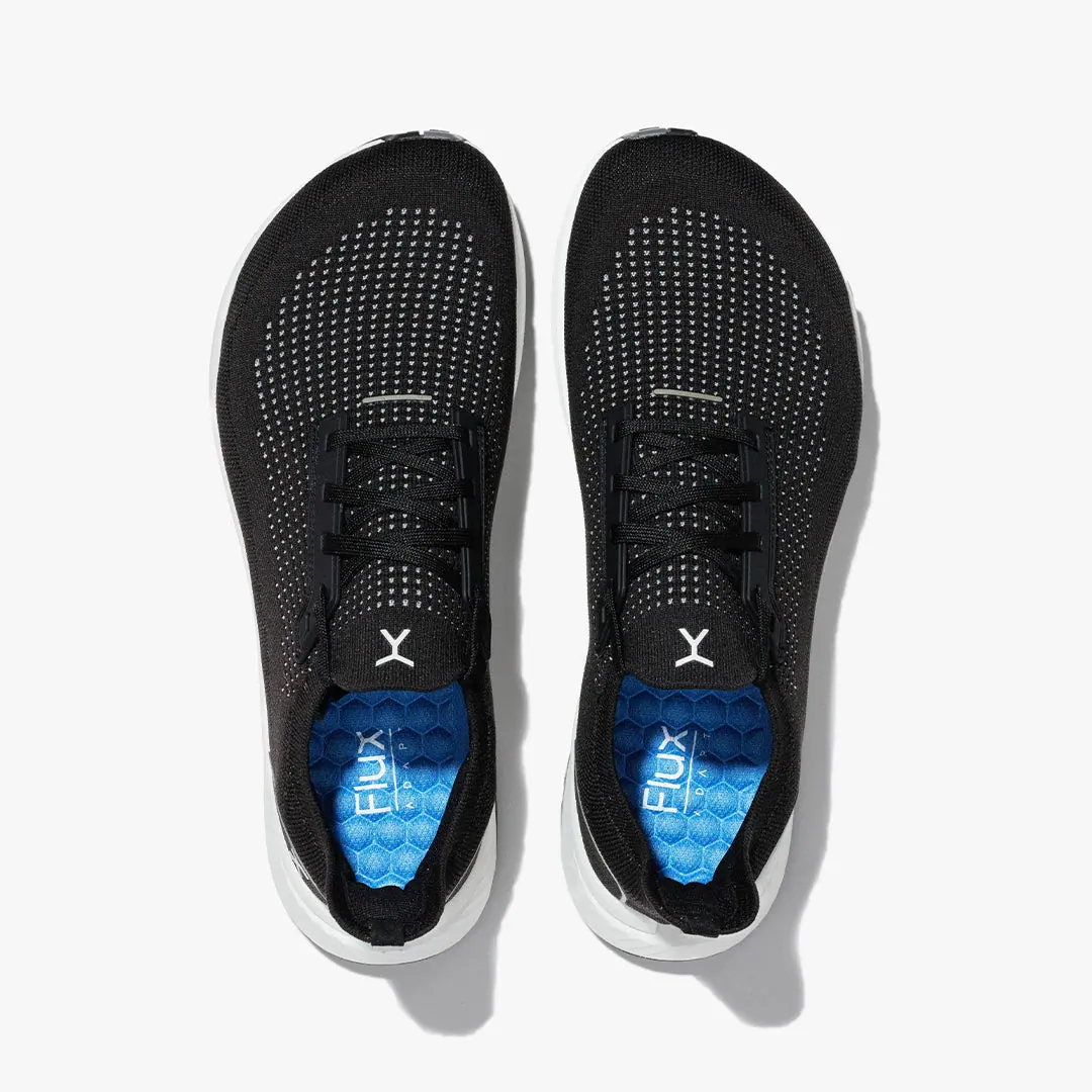 Босоногие кроссовки Flux Adapt Runner — чёрный и белый, фото 4