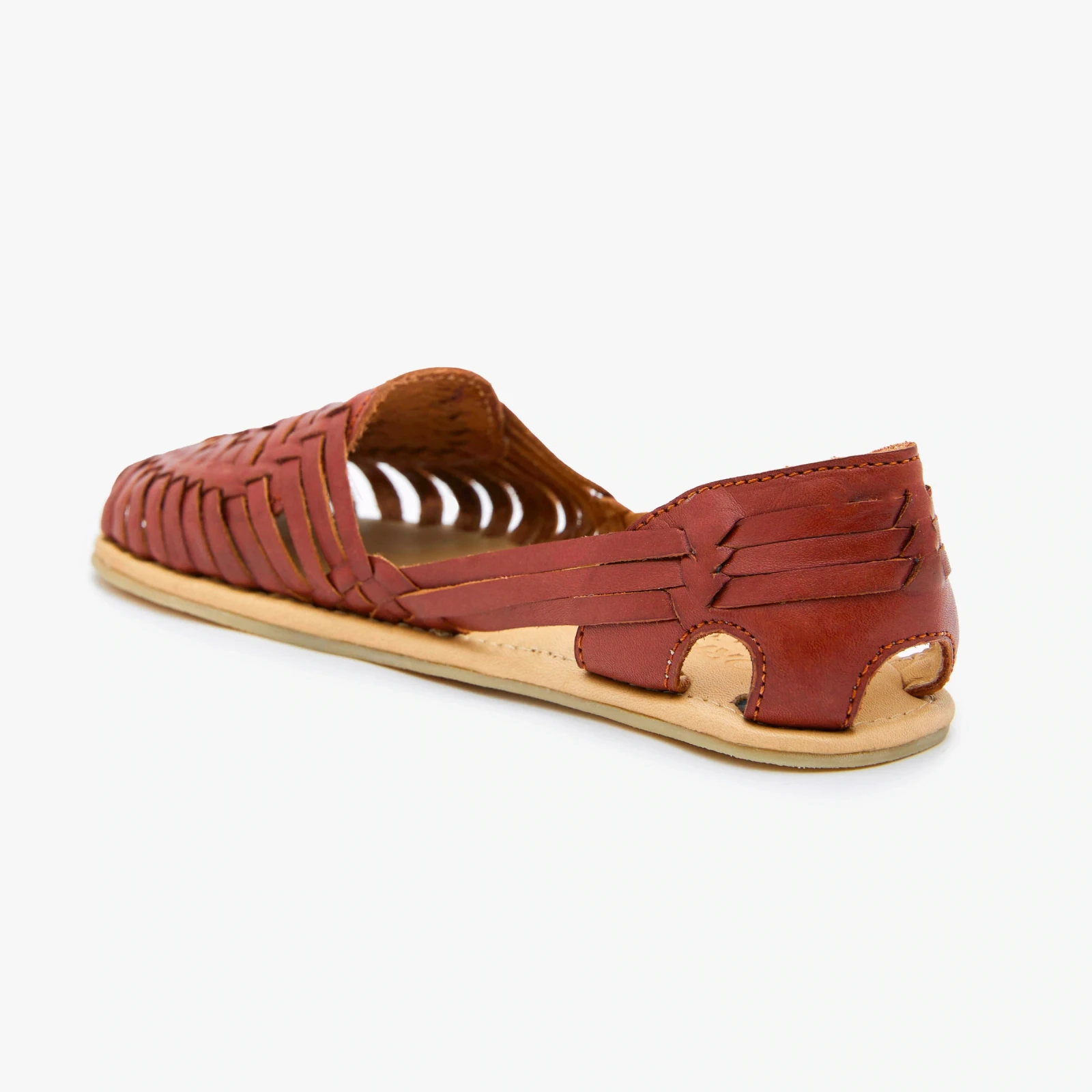 Босоногие сандалии Origo Huarache Slip-On by Anya — корица, фото 7
