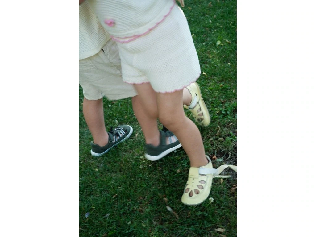 Сандалии Baby Bare Summer Perforation — жёлтый (детские), фото 2