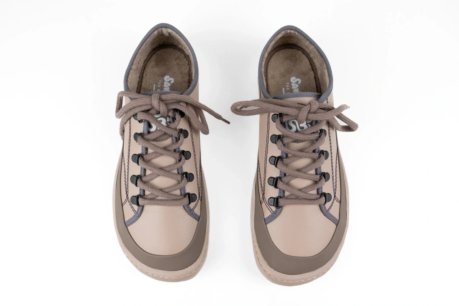 Босоногие кеды Sambas the bambas Duna — серо-коричневые, фото 11