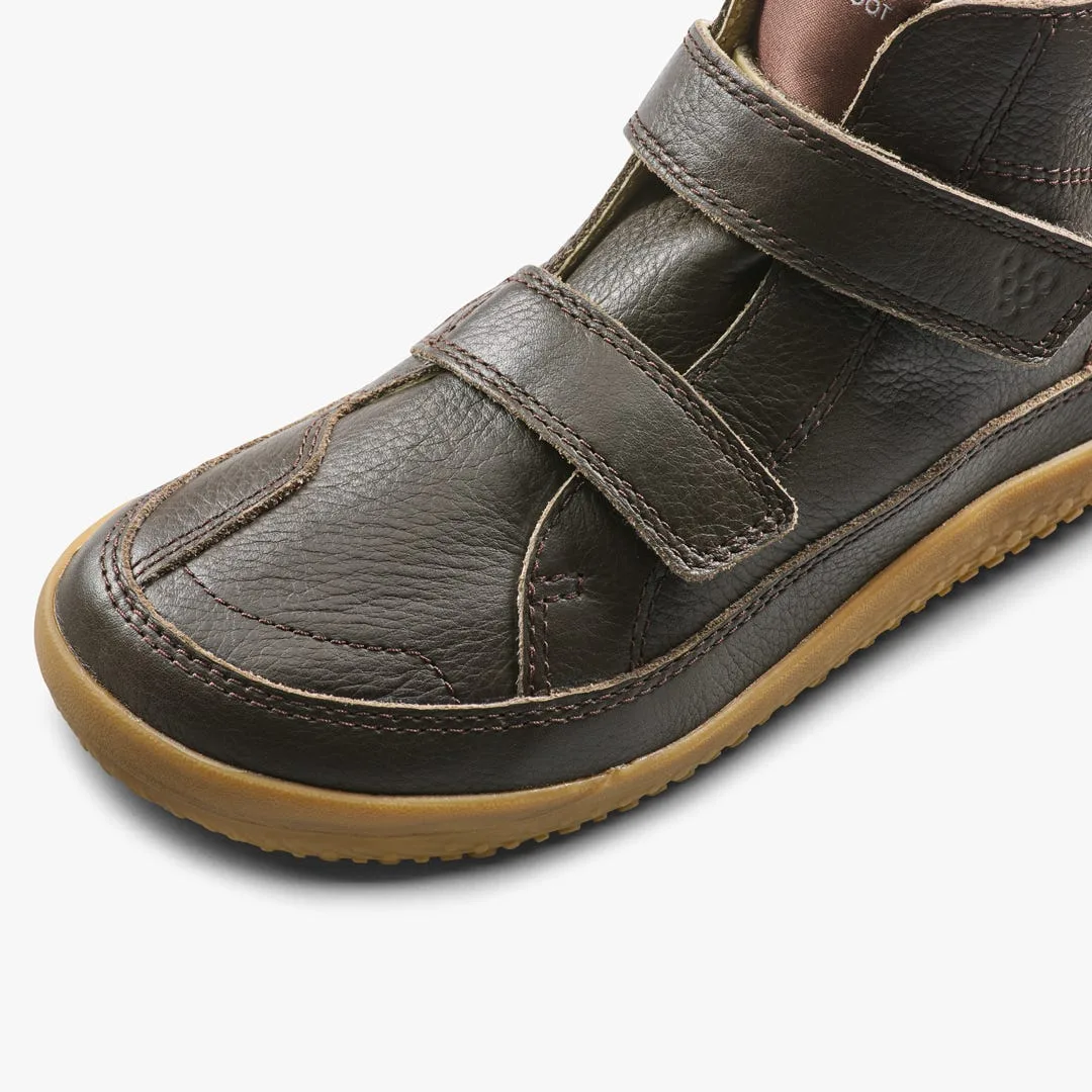 Ботинки Vivobarefoot Gobi Boot — детская модель, коричневый, фото 6