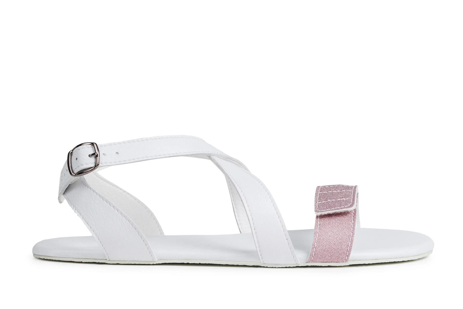 Сандалии Ahinsa Hava Sparkle Barefoot — белый — фото 1 из 19