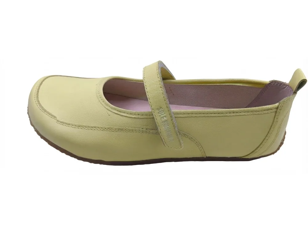 Женские балетки Sole Runner Leda, кукурузного цвета — фото 1 из 2