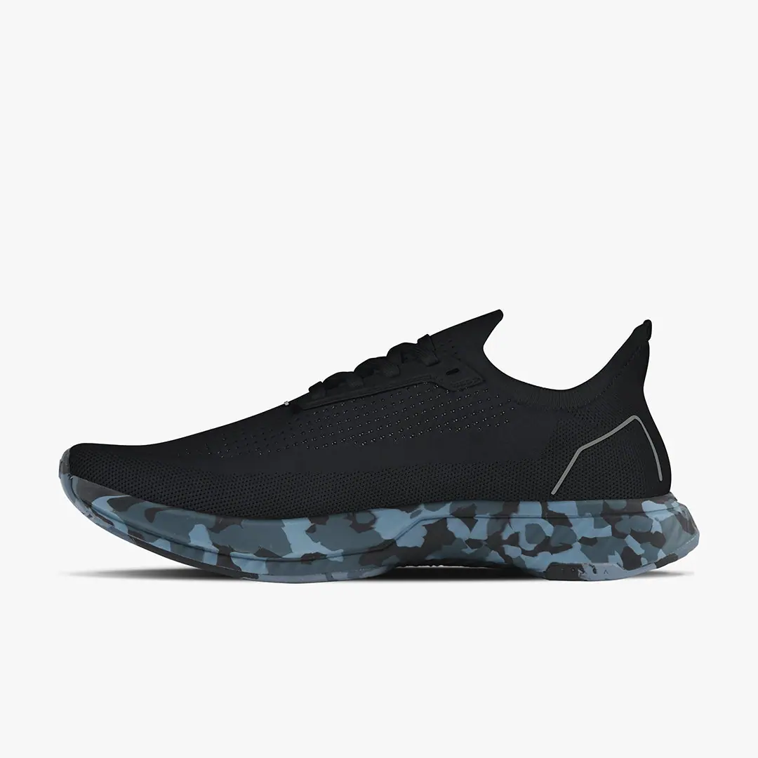 Босоногие кроссовки Flux Adapt Runner — чёрный камуфляж, фото 3