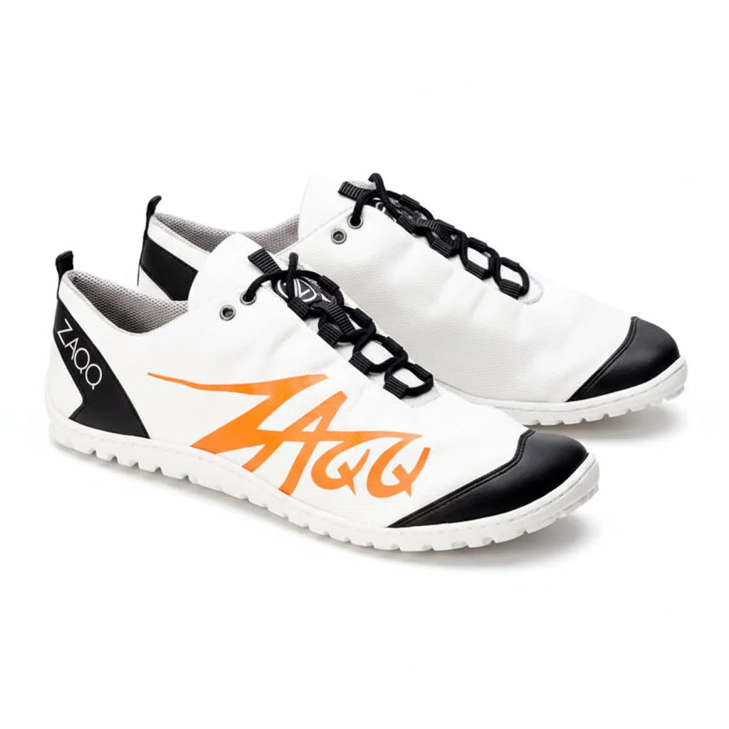 Женские кроссовки ZAQQ SQIM White Orange (оранжевый цвет) — фото 1 из 13