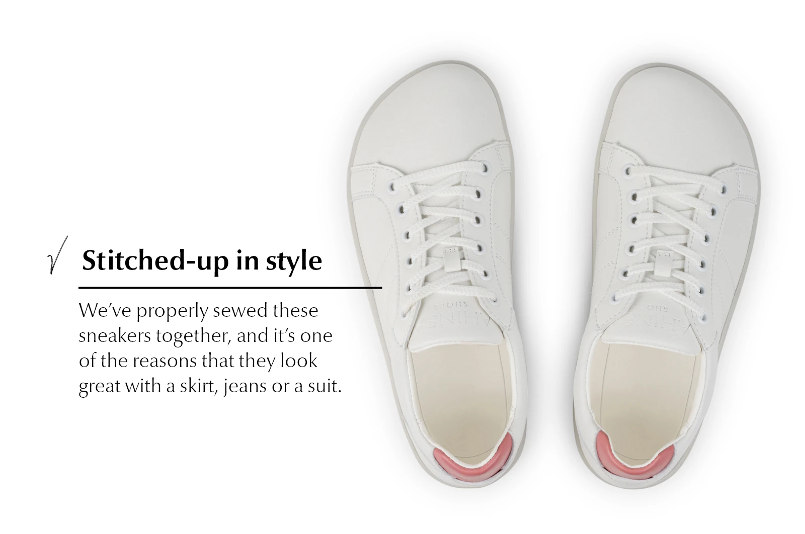 Кроссовки Ahinsa Pura Play Barefoot — розовый, фото 4